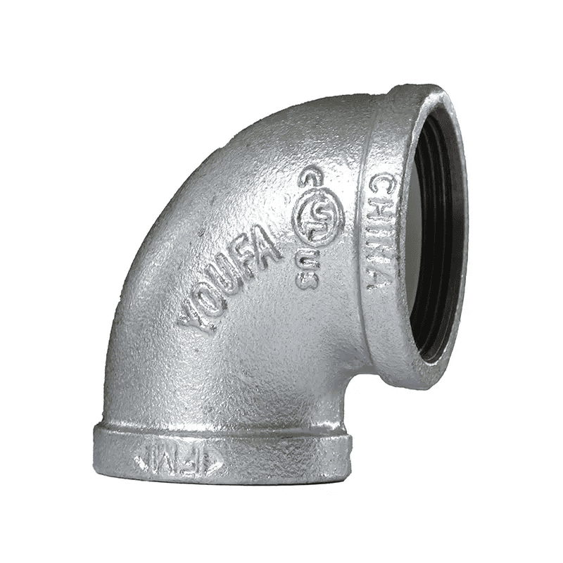 Fittings (GI/Brass) - GI Elbow 0.5" BSP Heavy