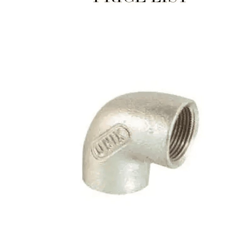 Fittings (GI/Brass) - GI Elbow 1.5" BSP Heavy