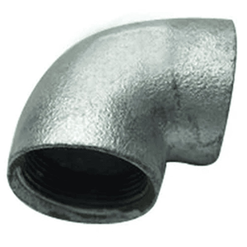 Fittings (GI/Brass) - GI Elbow 0.5" BSP Heavy