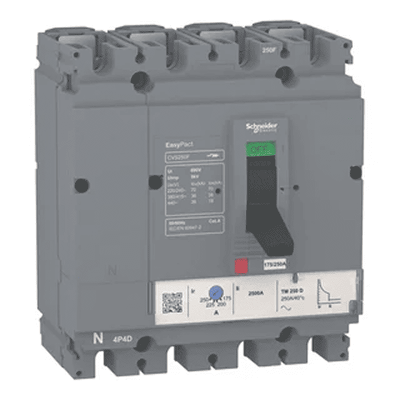 MCB/MCCB - 4P 400A Curve C 36kA