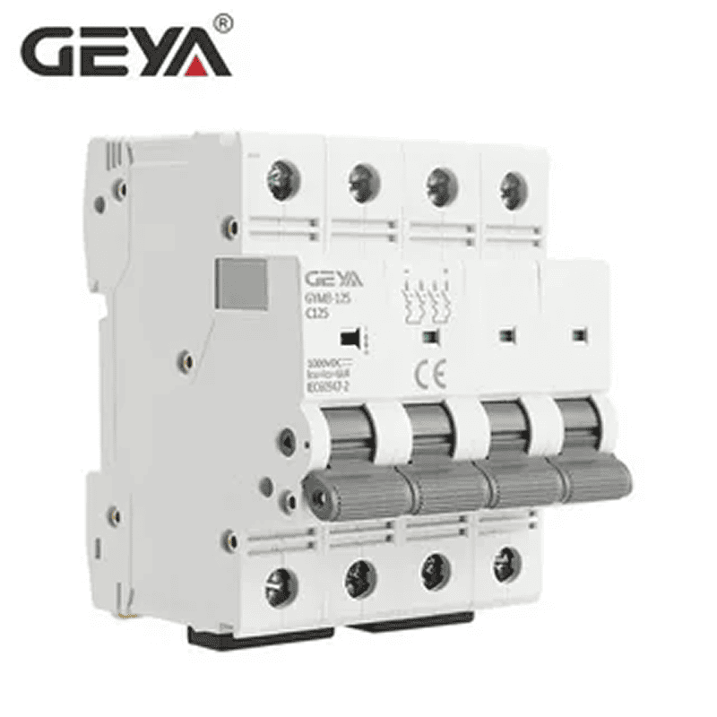 MCB/MCCB - 4P 125A Curve D 6kA