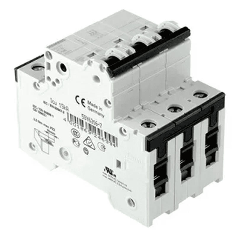 MCB/MCCB - 3P 16A Curve C 6kA