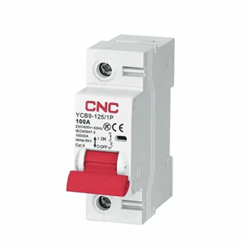 MCB/MCCB - 1P 125A Curve C 6kA