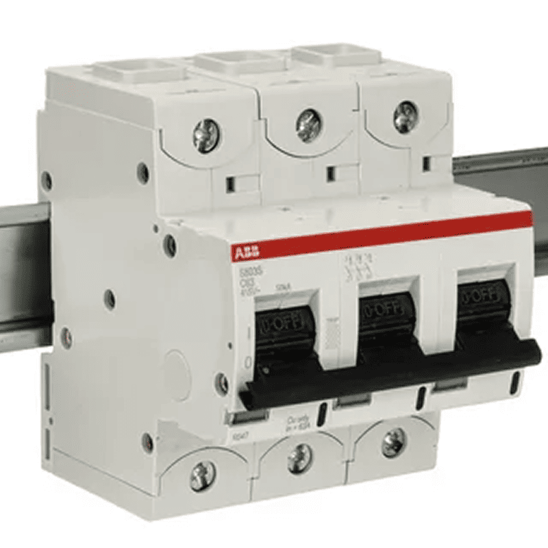 MCB/MCCB - 3P 63A Curve C 50kA