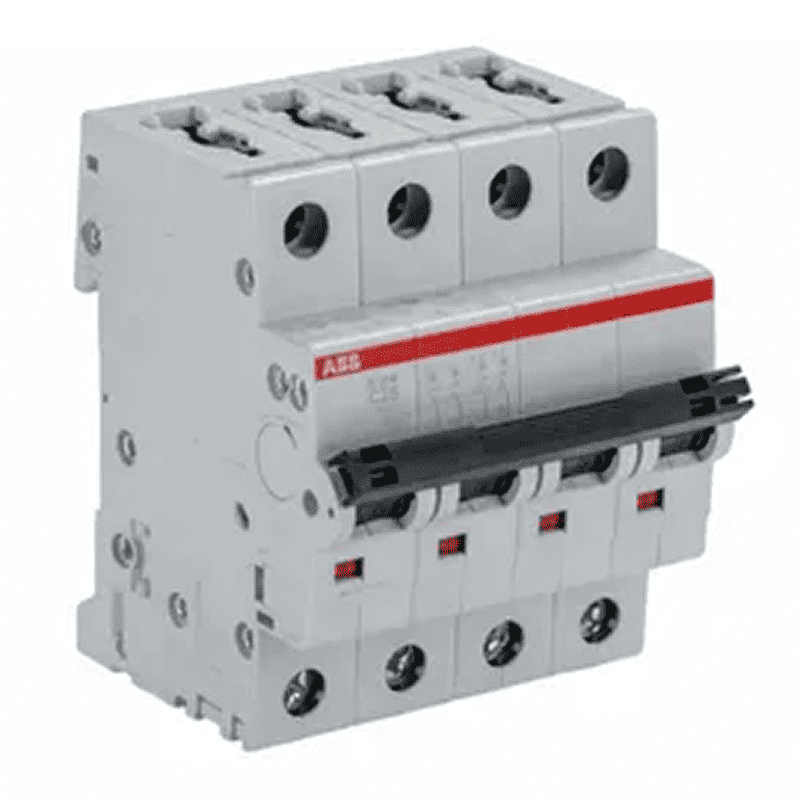 MCB/MCCB - 4P 25A Curve C 10kA